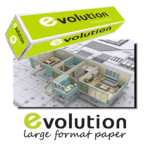 Plotterpapier Kantoor 90 g/m² 610 mm (Oversize A1) x 45 mtr - Afbeelding 4